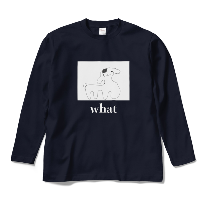 ロングスリーブTシャツ - M - ネイビー