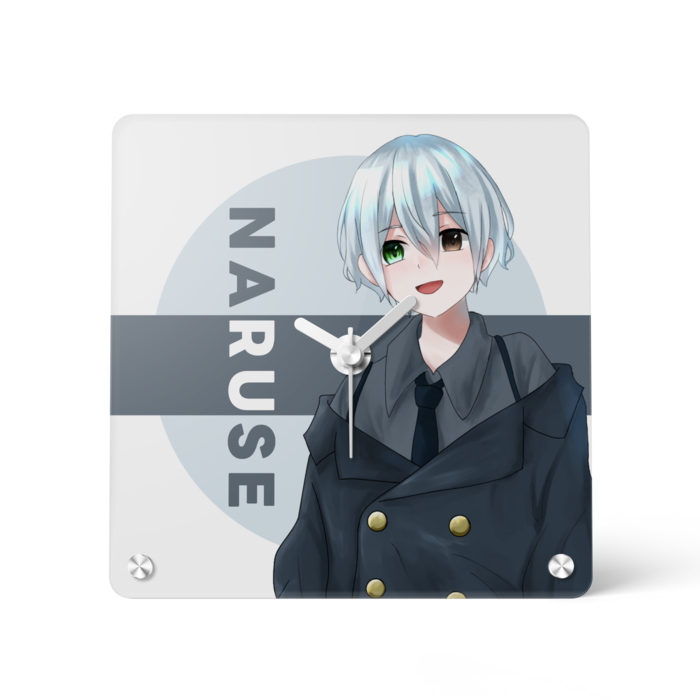 【制服】アクリル時計 - 150x150mm