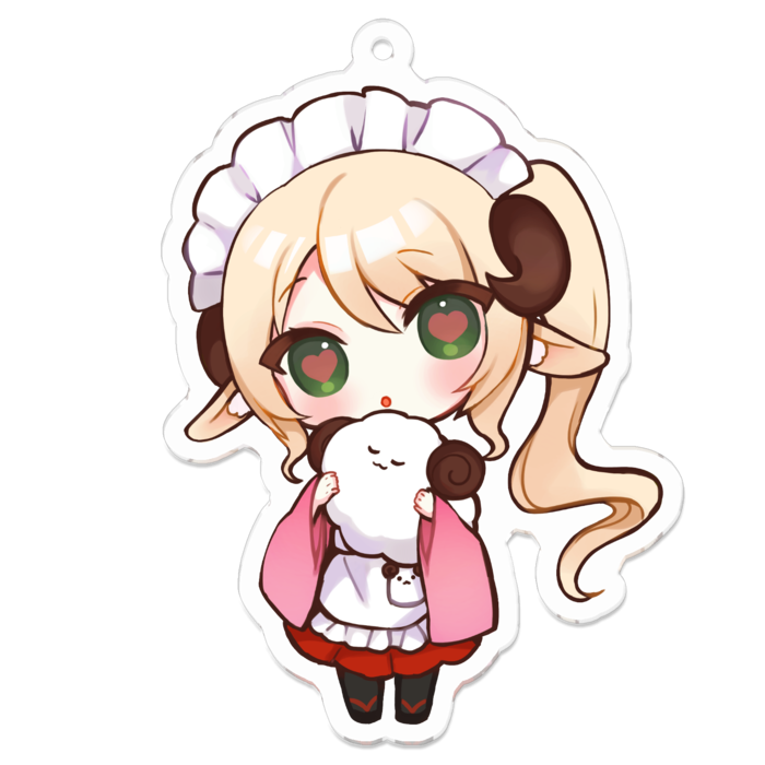アクリルキーホルダー - 70 x 70 (mm)