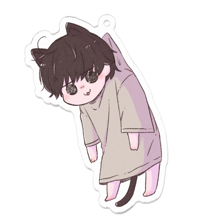 アクリルキーホルダー - 70 x 70 (mm)