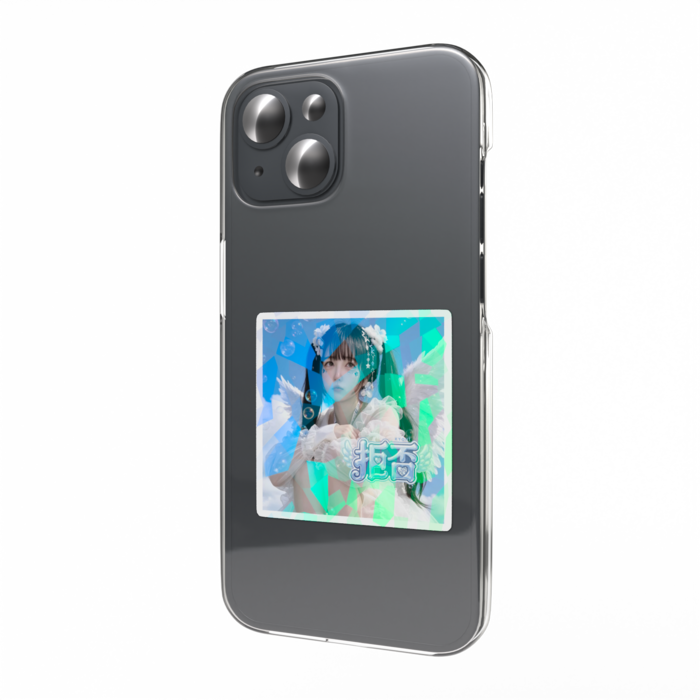 ホログラムスマホステッカー - W55 × H91mm 以内(1)