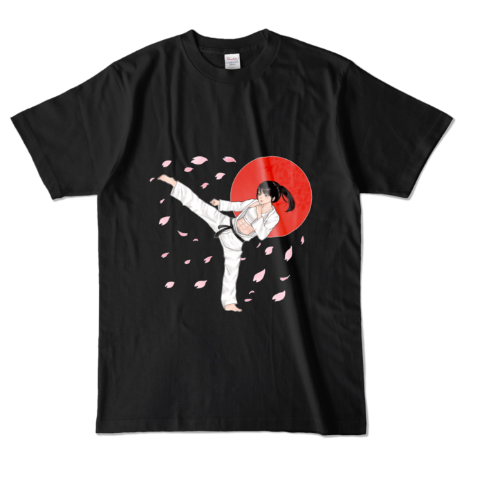 カラーTシャツ - L - ブラック (濃色)
