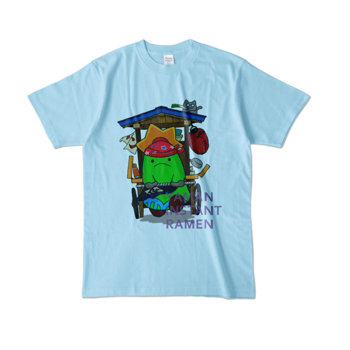 カラーTシャツ - L - ライトブルー (淡色)