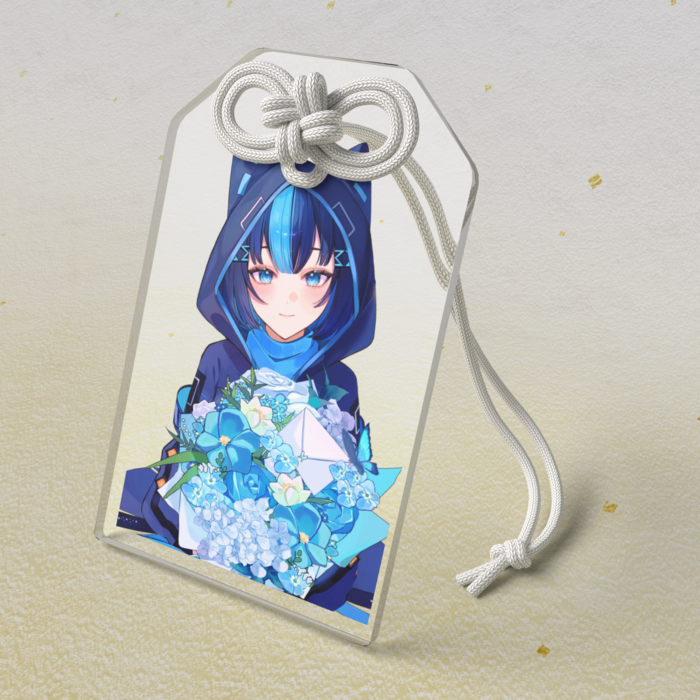 アクリルお守り - 50 × 80mm