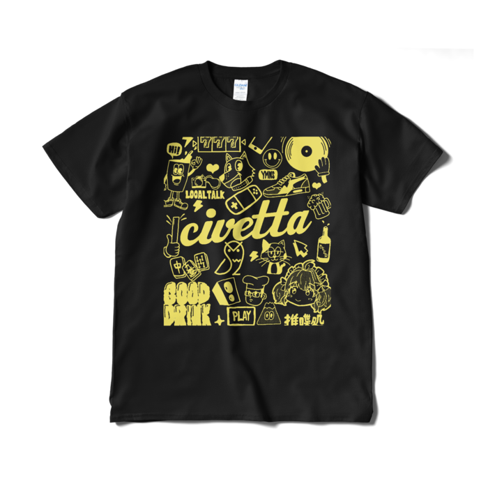 Tシャツ(短納期) - XL - ブラック