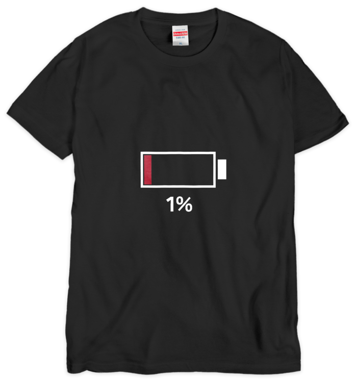 Tシャツ（シルクスクリーン印刷） - XL - 2色