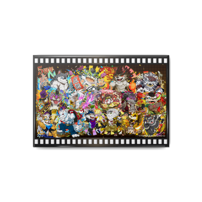 缶バッジ - 80x54mm