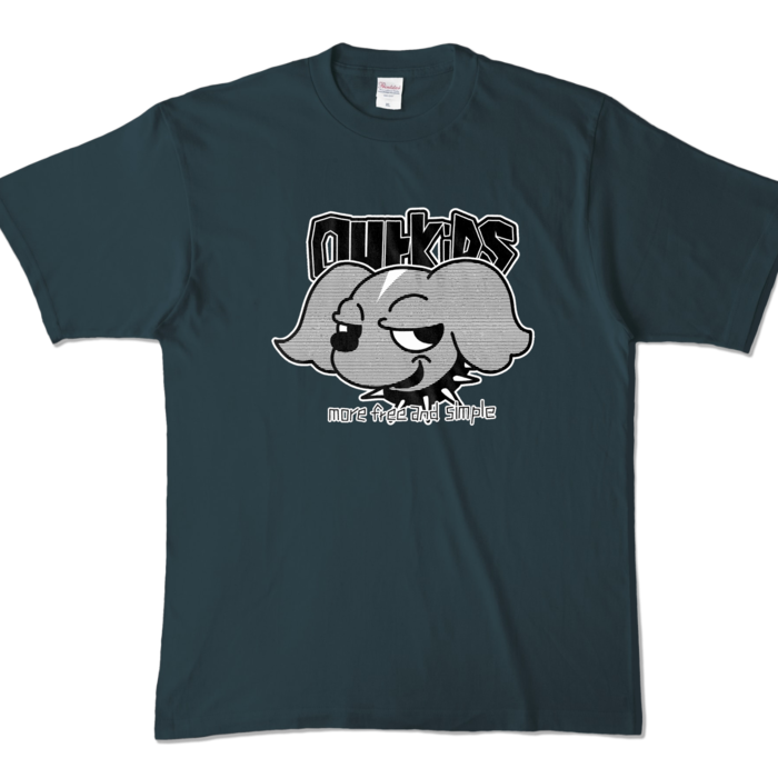 カラーTシャツ - XL - デニム (濃色)