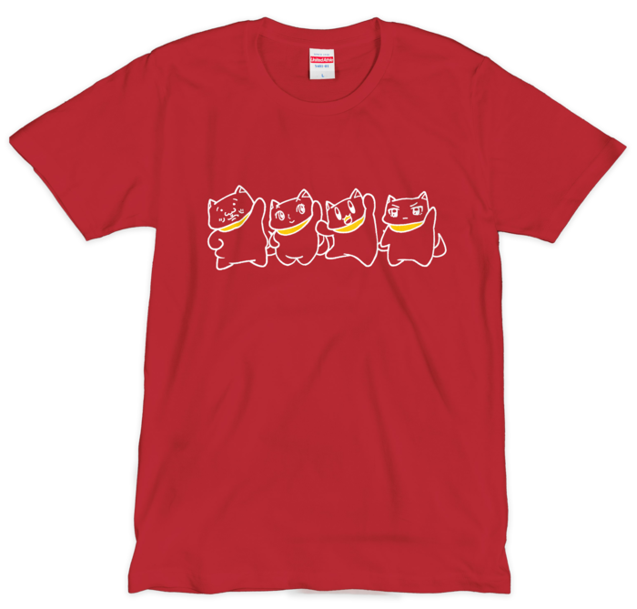 Tシャツ(シルクスクリーン印刷) - L - 2色