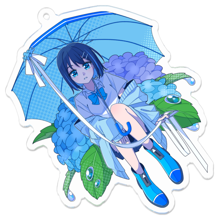 アクリルキーホルダー　70 x 70 (mm)
