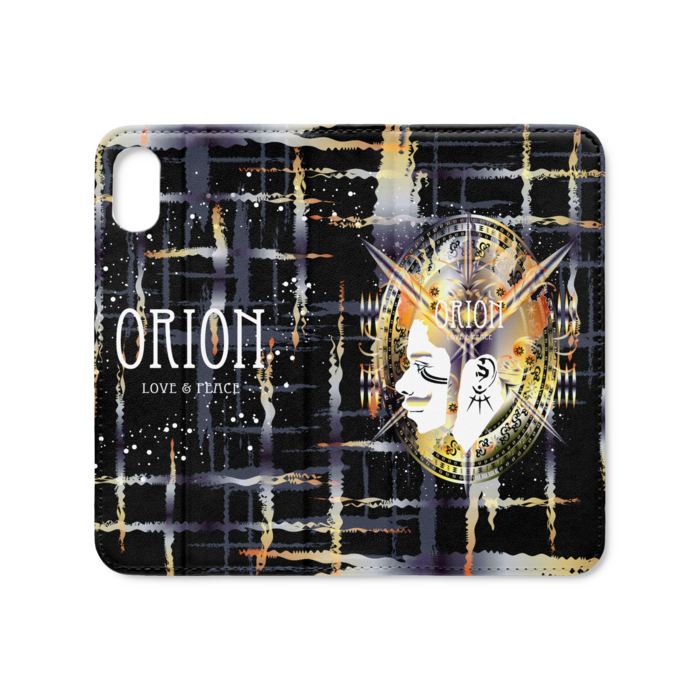 手帳型iPhoneケース（ベルトなし） - iPhone XS / X - ストラップ穴 なし