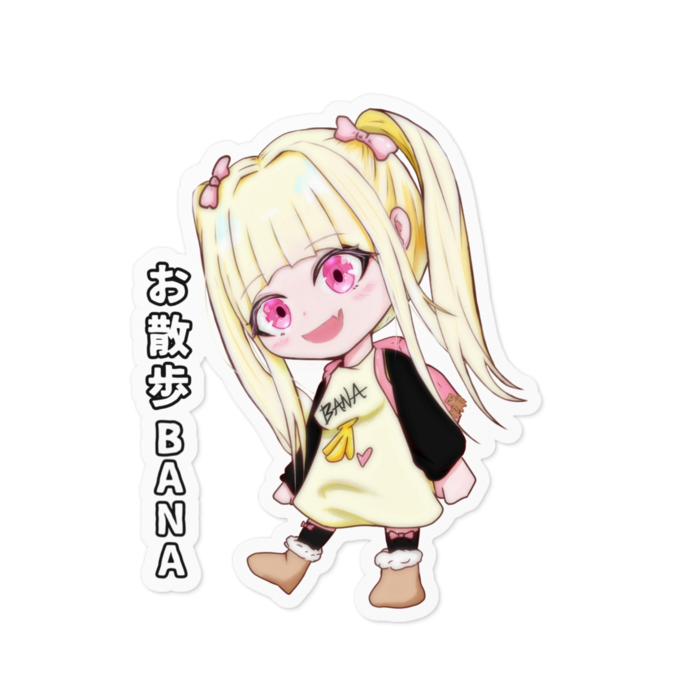 ステッカー - 100 x 100 (mm)