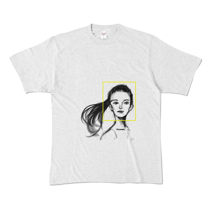 カラーTシャツ - XL - アッシュ (淡色)