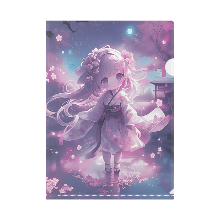 クリアファイル - A4　 桜の精