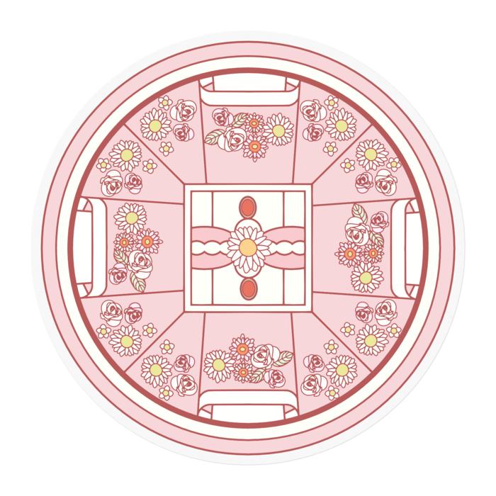 ステッカー - 100 x 100 (mm)