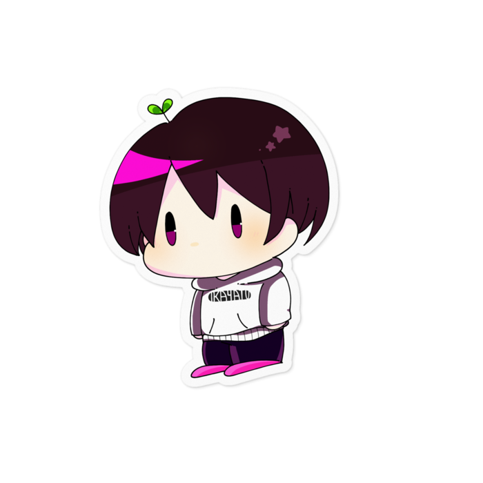 ステッカー - 100 x 100 (mm)