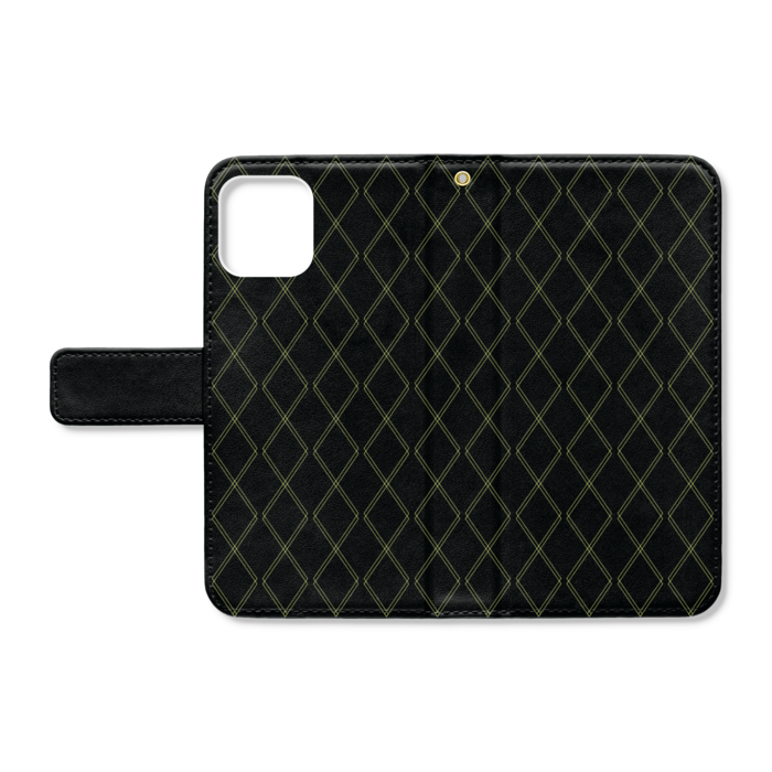 手帳型iPhoneケース - iPhone11Pro - ストラップ穴 あり