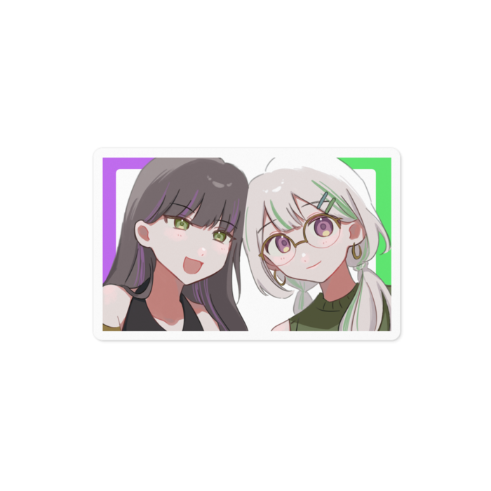 ステッカー - 100 x 100 (mm)