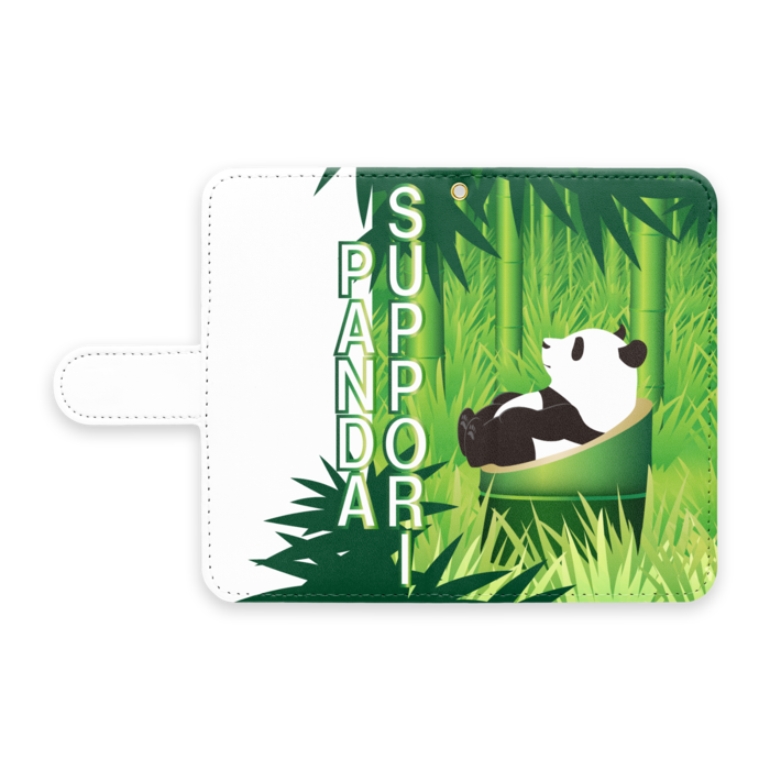手帳型Androidケース - S - ストラップ穴 あり