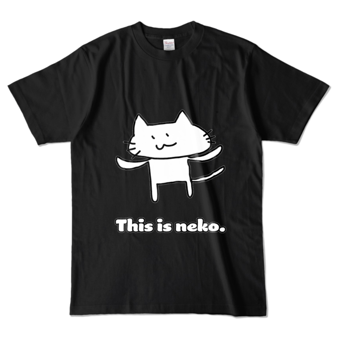 カラーTシャツ - L - ブラック (濃色)