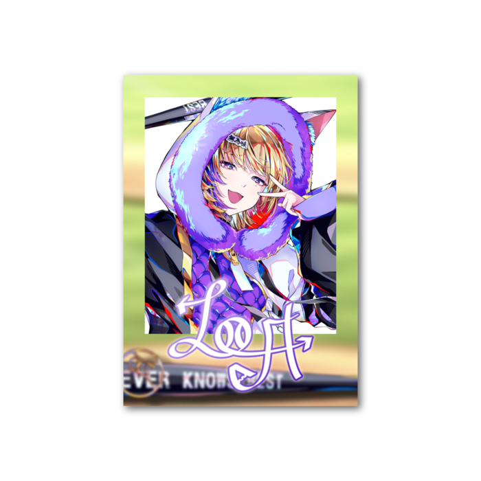 フォト風カード - 縦 - 片面