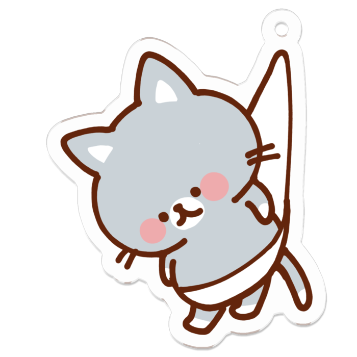 アクリルキーホルダー - 50 x 50 (mm)