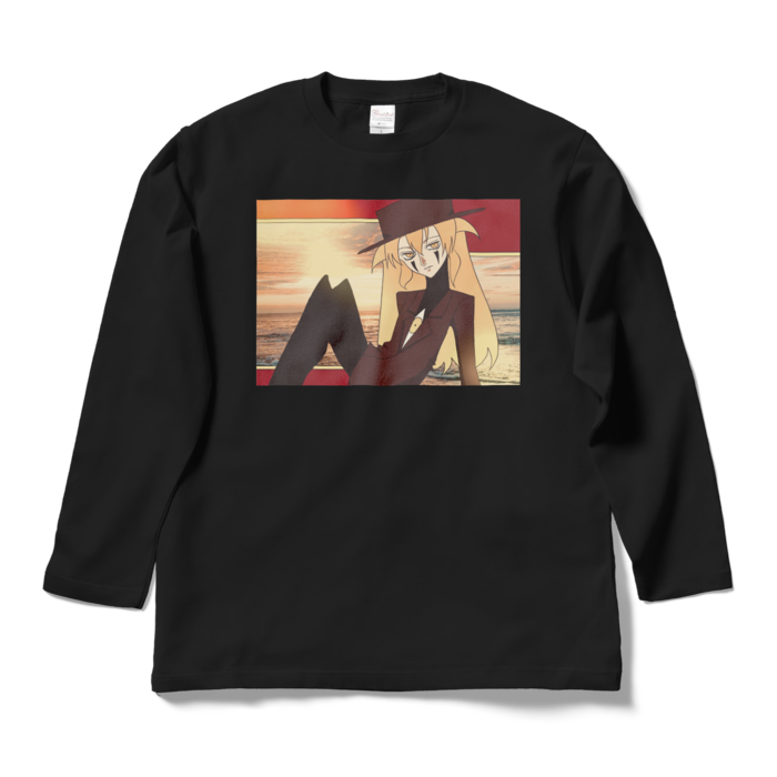 ロングスリーブTシャツ - L - ブラック