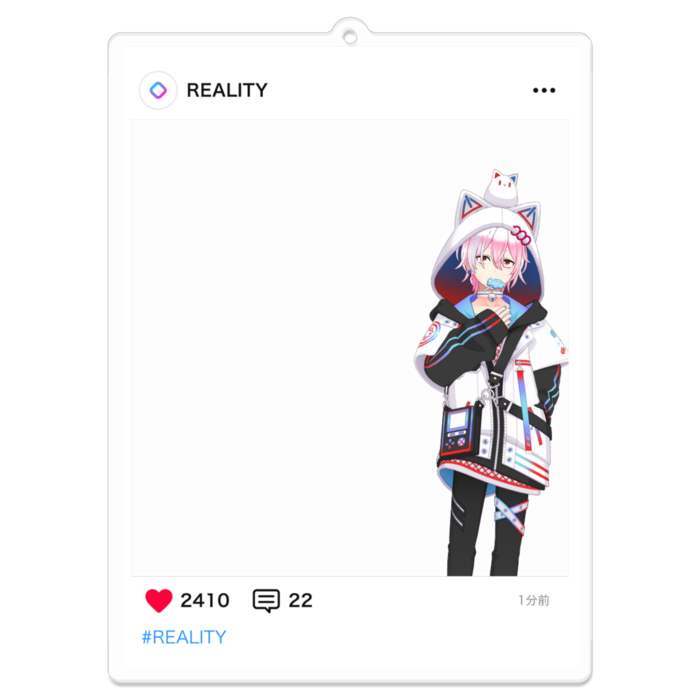 アクリルキーホルダー - 100 x 100 (mm)