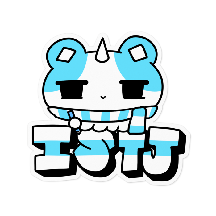 ステッカー - 100 x 100 (mm)