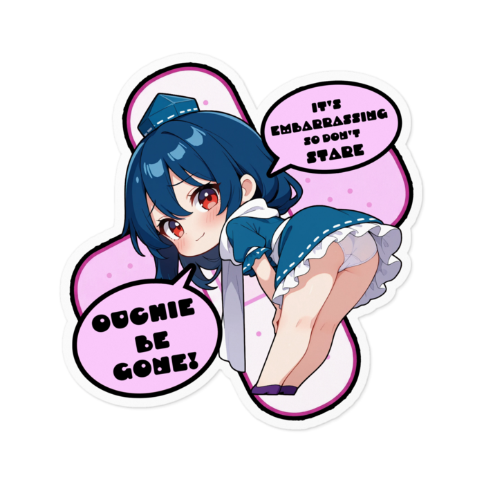 ステッカー - 100 x 100 (mm)