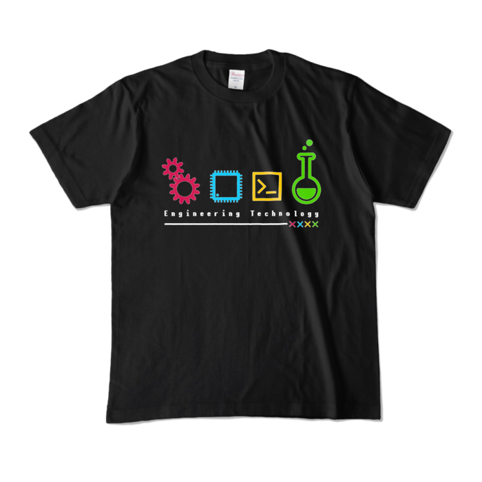 カラーTシャツ - M - ブラック (濃色)