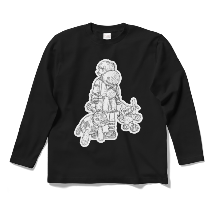 ロングスリーブTシャツ - S - ブラック