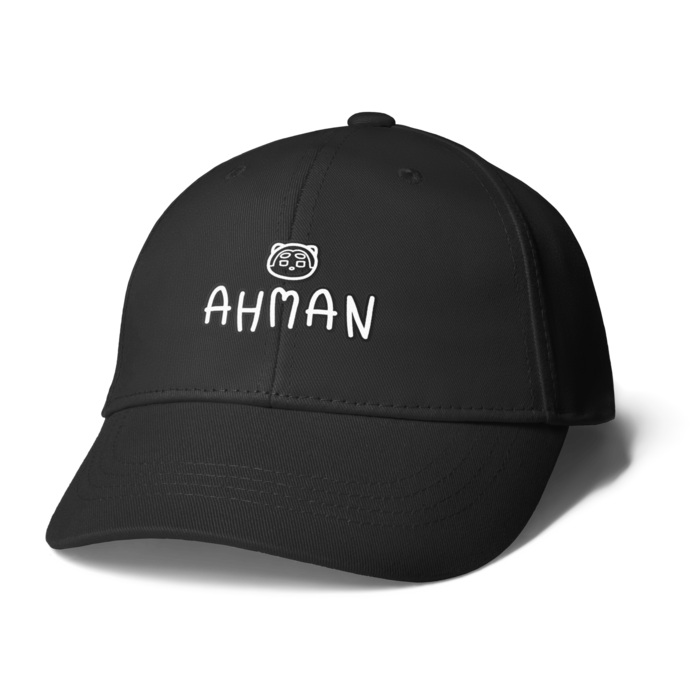 キャップ - ブラック