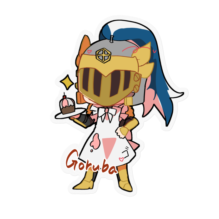 ステッカー - 100 x 100 (mm)