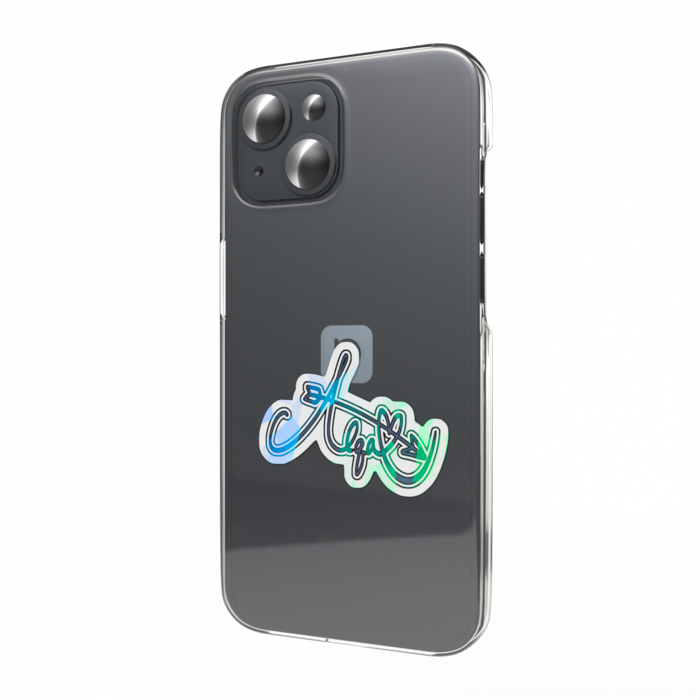 ホログラムスマホステッカー - 縦