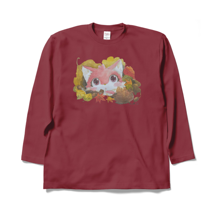 ロングスリーブTシャツ - XL - バーガンディ