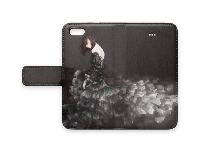 手帳型iPhoneケース - iPhone 5 / 5s / SE - ストラップ穴 なし