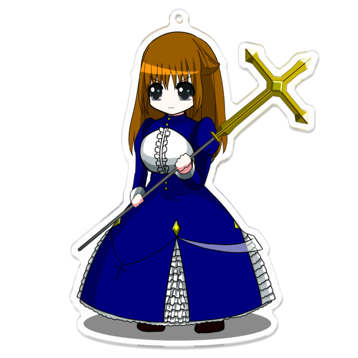 アクリルキーホルダー - 100 x 100 (mm)