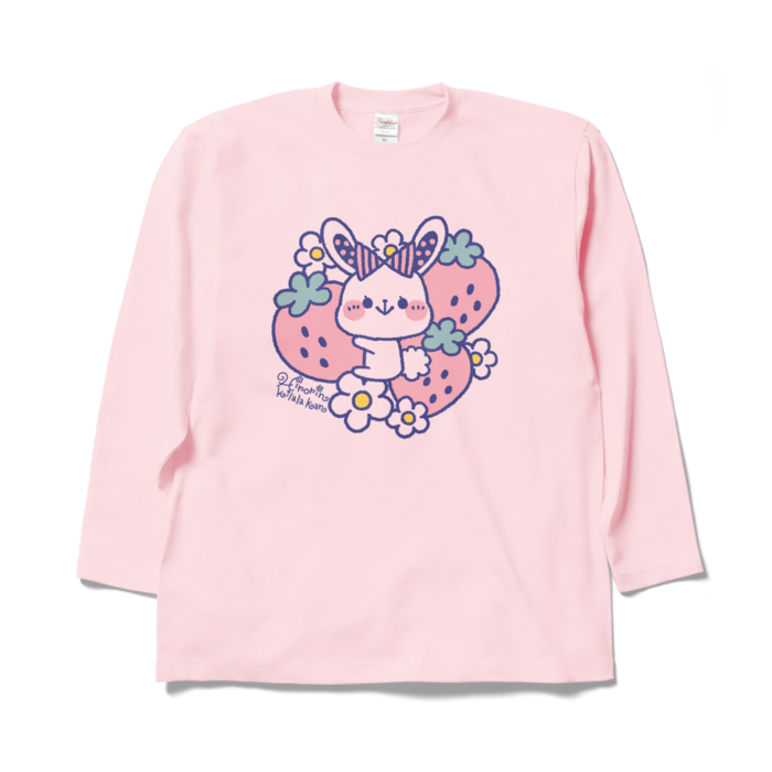 ロングスリーブTシャツ - XL - ライトピンク
