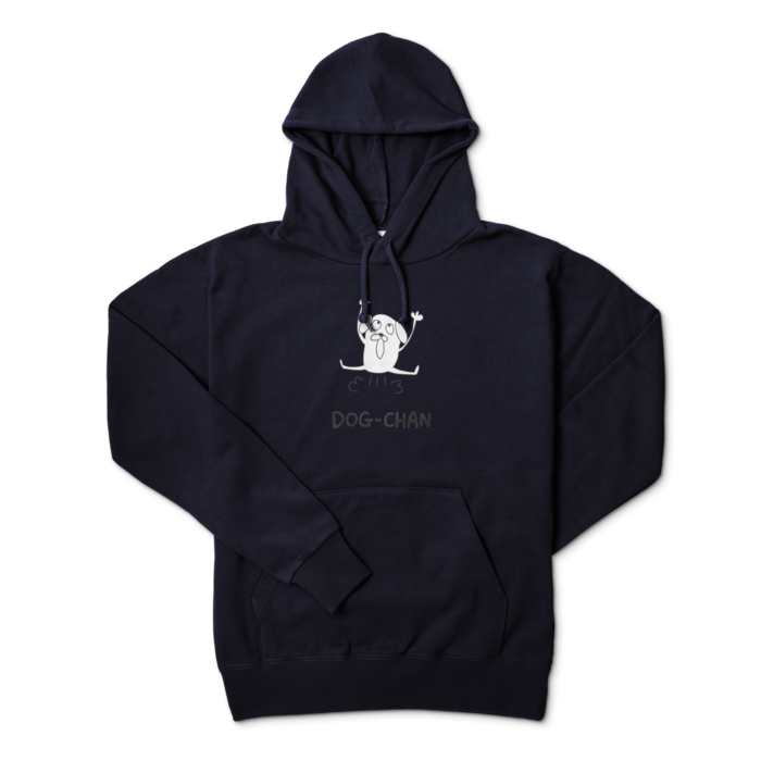 パーカー - L - ネイビー