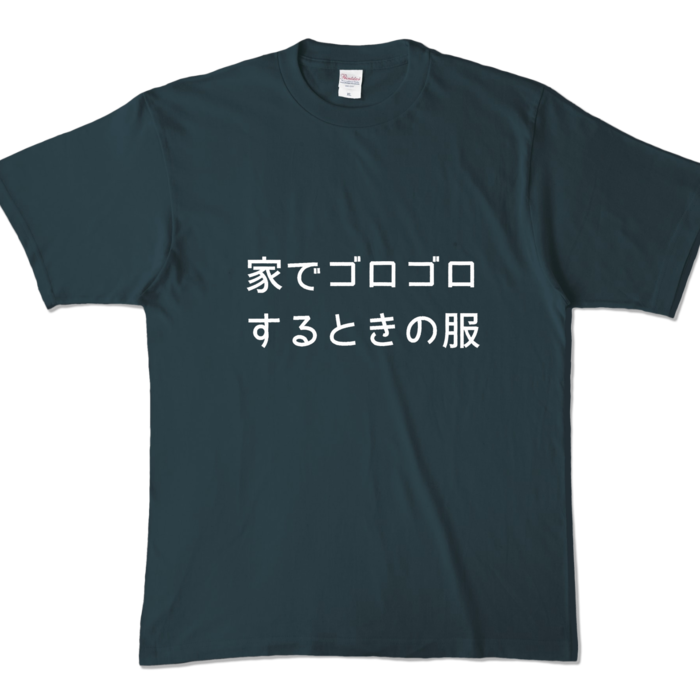 カラーTシャツ - XL - デニム (濃色)