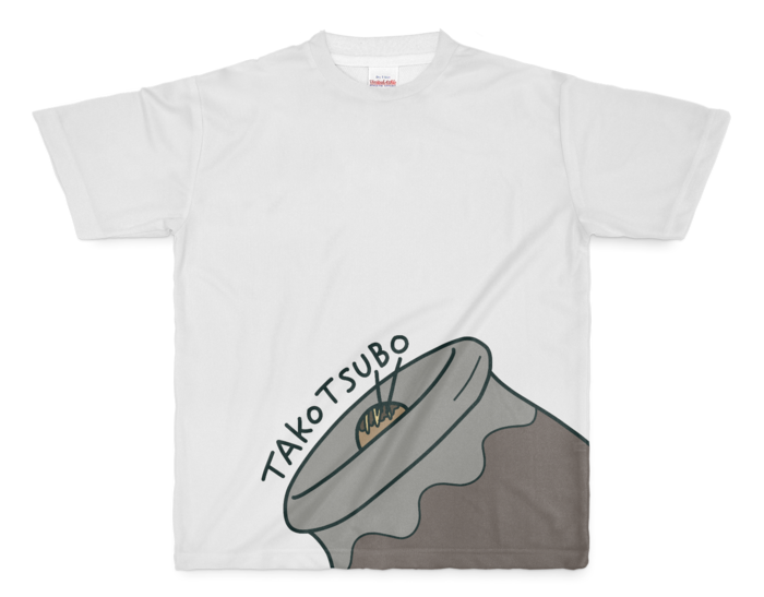 フルグラフィックTシャツ - M - 正面印刷のみ