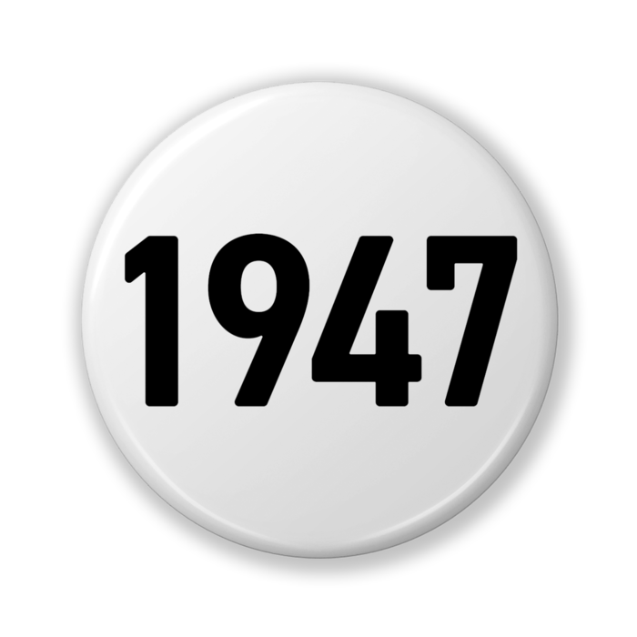 【1947】缶バッジ- 32mm