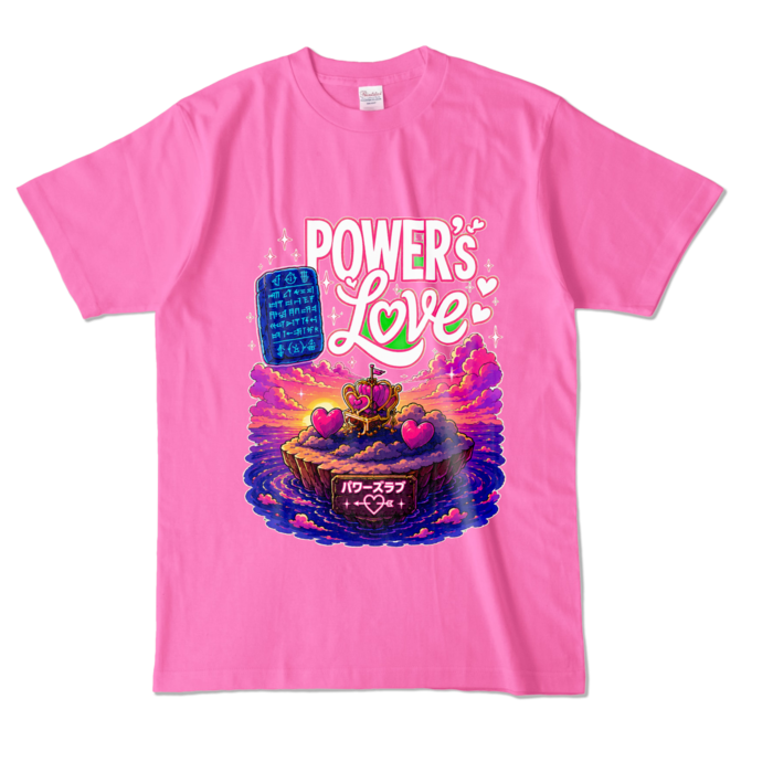 カラーTシャツ - L - ピンク (濃色)