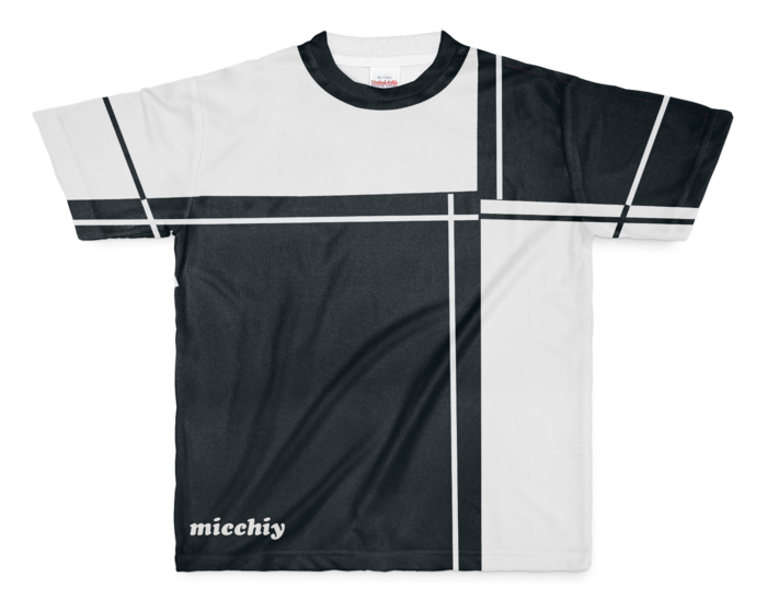 フルグラフィックTシャツ - M - 両面印刷