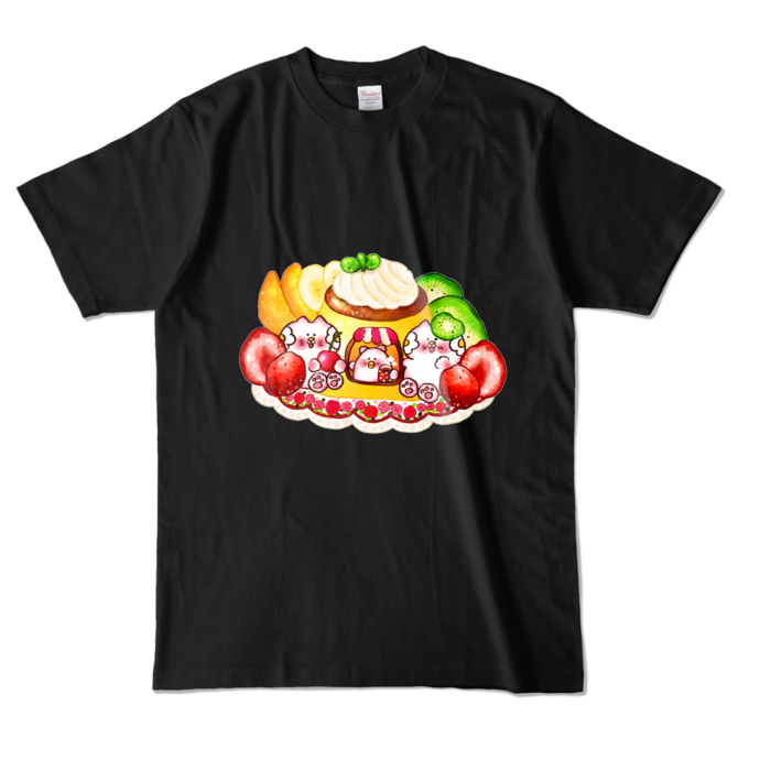 カラーTシャツ - L - ブラック (濃色)