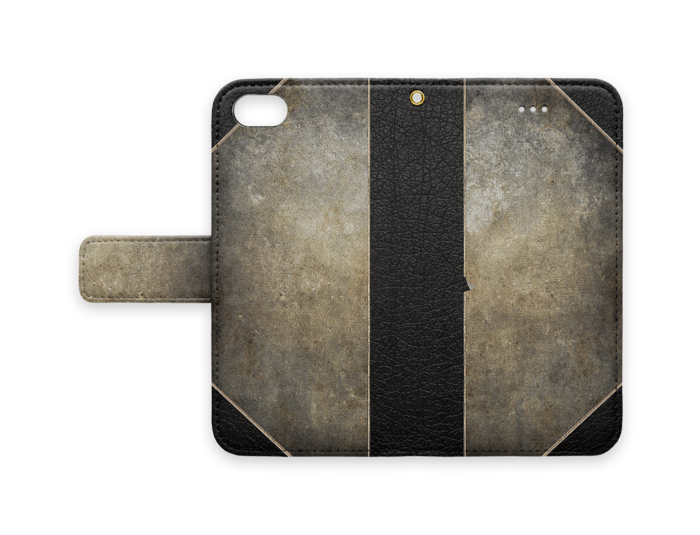 手帳型iPhoneケース - iPhone 8 / 7 - ストラップ穴 あり