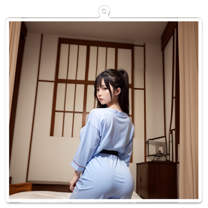 アクリルキーホルダー - 100 x 100 (mm)