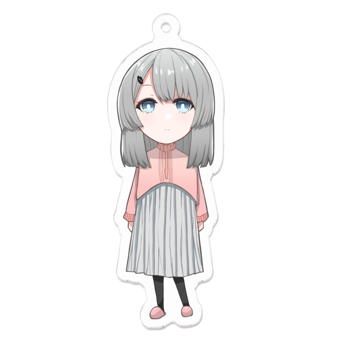 アクリルキーホルダー - 70 x 70 (mm)