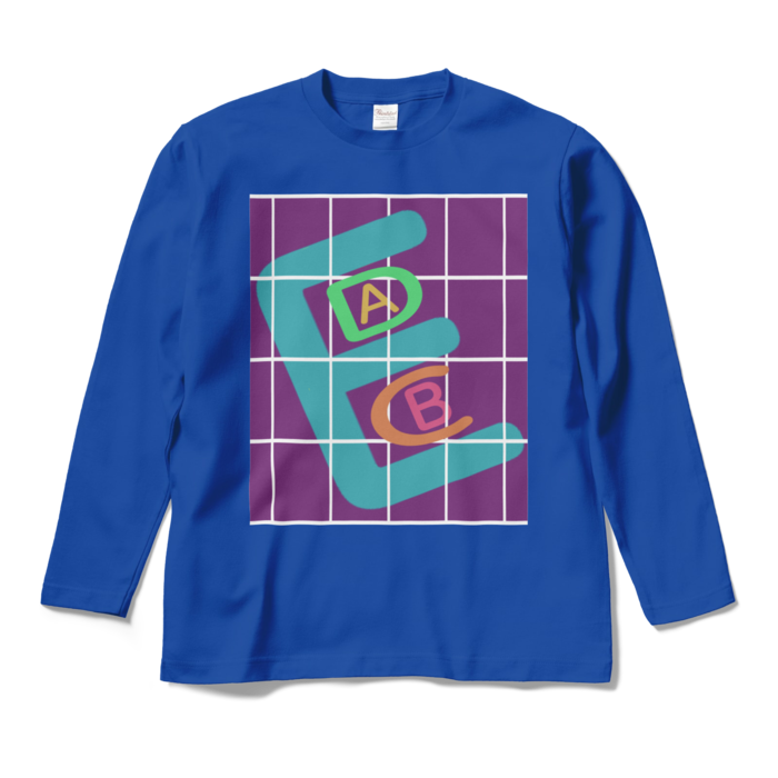 ロングスリーブTシャツ - M - ロイヤルブルー